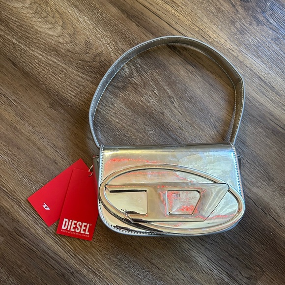 Diesel Handbags - Brand New Diesel Silver Women's Bag